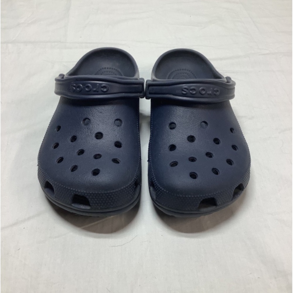Crocs Unisex Adult W10 M8 Classic Slip-On Lightweight Clogs Heel Strap Navy